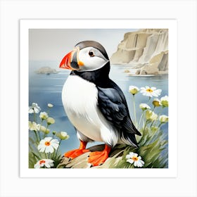 Bird of Puffin 1 Art Print