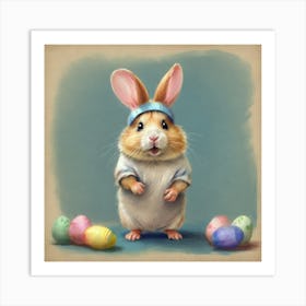 Easter Bunny 26 Art Print