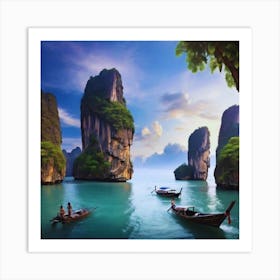 Thailand beautiful view Art Print