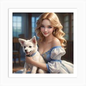 Cinderella 128 Art Print