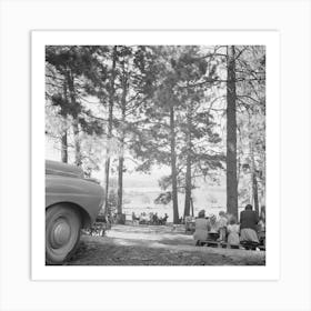 Untitled Photo, Possibly Related To Klamath Falls, Oregon, Sunday Afternoon In The City Park By Russell Lee 4 Art Print
