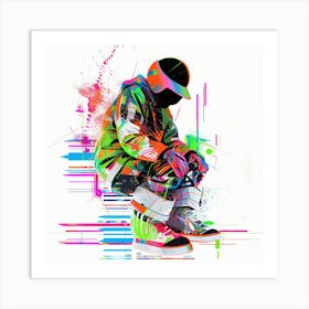 Skateboarder 7 Art Print