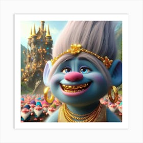 Trolls 8 Art Print