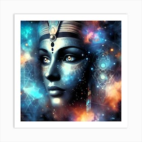 Cleopatra Portrait Artwork 145 Art Print