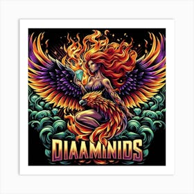 Diamondminds Art Print