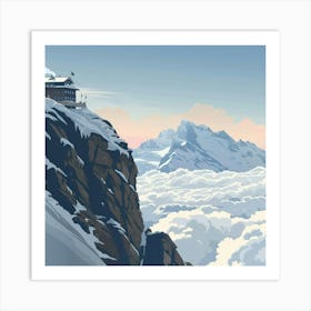 Swiss Alps Art Print