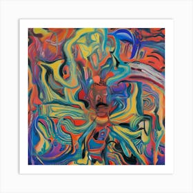 Abstract Painting 54 Art Print