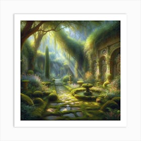 Fairy Garden Art Print