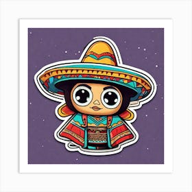 Mexican Girl 14 Art Print