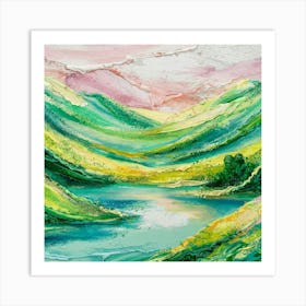 Landscape Painting Art Print