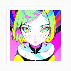 Anime Illust Diffusion XL Art Print