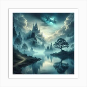 Fantasy Landscape 1 Art Print