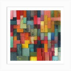 Abstract Painting 11 Art Print