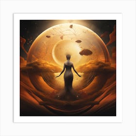 Chronicles of the Celtic Voyager: Golden Epoch Nomad 2 Art Print
