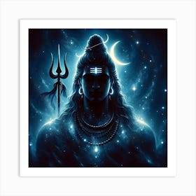 Lord Shiva 36 Art Print