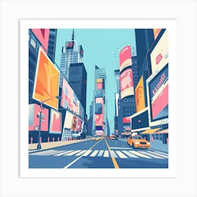 Times Square 5 Art Print