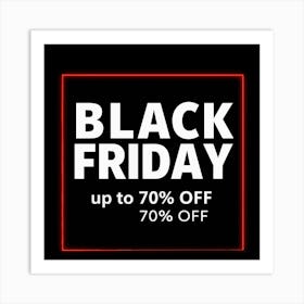 Black Friday Sell Post Templates Design (3) Art Print