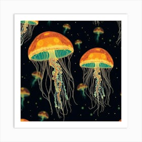 Jellyfish 17 Art Print