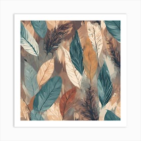 Feathers Art Print