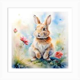 Bunny Art Print