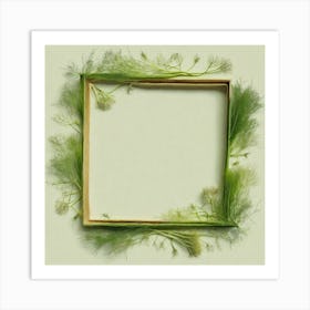 Frame With Dill Art Print