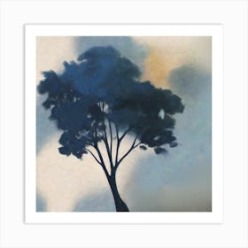 Lone Tree, living room decor Art Print