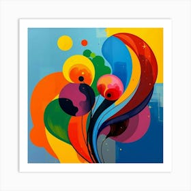 Abstract Painting 43 Art Print