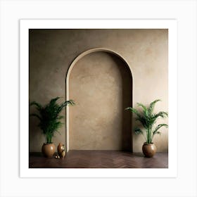 Archway Stock Videos & Royalty-Free Footage 7 Art Print