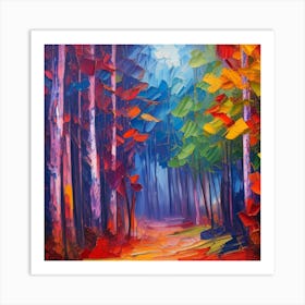 Forest Path Art Print