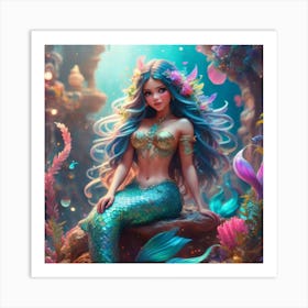 Mermaid Art Print