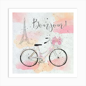 Bonjour Art Print