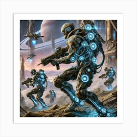 Powered Exoskeletons 1024x1024 Art Print