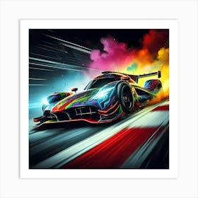 Race Car Art Print