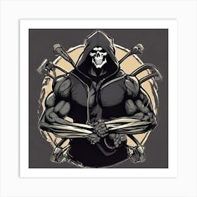 Skeleton Art Print