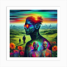 Psychedelia 1 Art Print