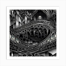 fantastical chaos organ loft Art Print