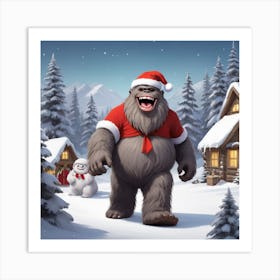 Santa Claus Art Print