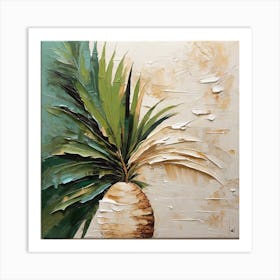 Palm leaf 8 Art Print