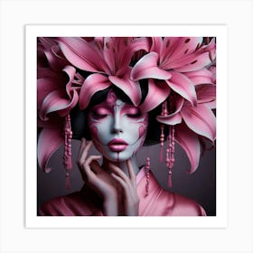 Asian Beauty 13 Art Print