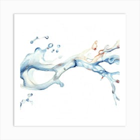 Water Splash 8 Art Print