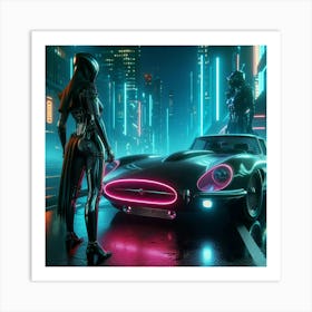 Futuristic City Art Print