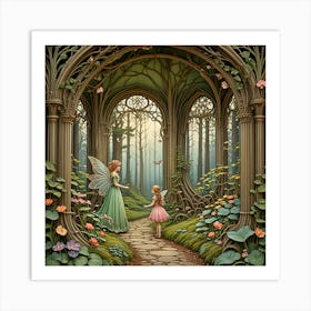 Fairy Garden 3 Art Print