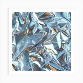 Metallic Foil Background 7 Art Print