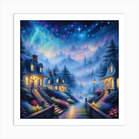 Starry Night 2 Art Print