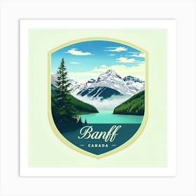 Banff Canada Art Print