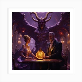 Devil'S Clock Art Print