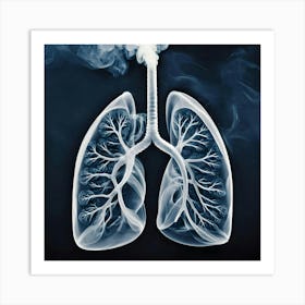 Lungs Stock Videos & Royalty-Free Footage 17 Art Print