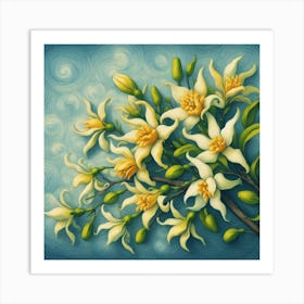 Sprig of ylang-ylang 7 Art Print