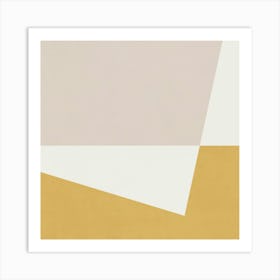 Minimalist Abstract Geometries - Yr01 Art Print