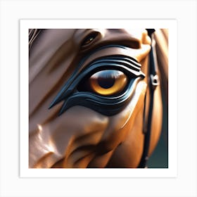 Eye Of A Horse 36 Art Print